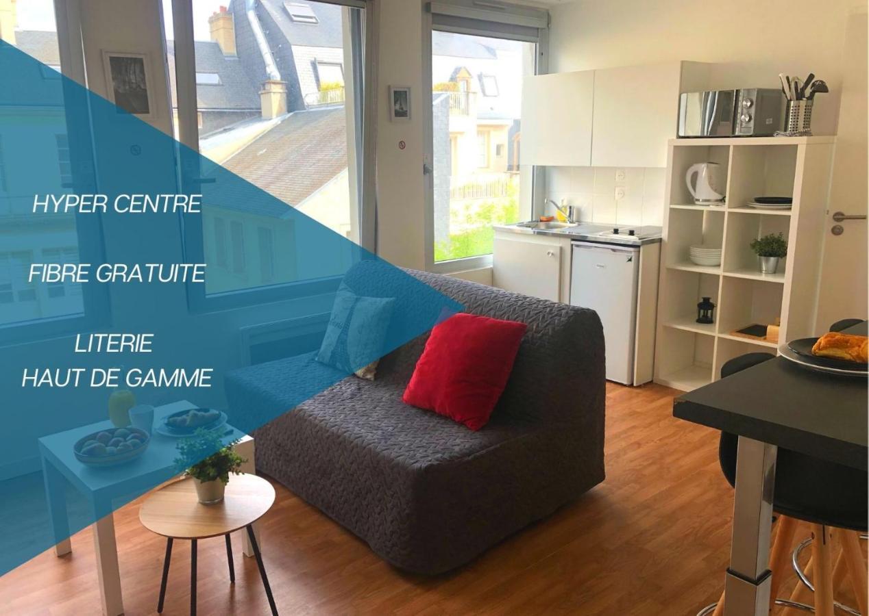 Hyper Centre - Wifi Fibre Gratuit - Jergweloh - Le Parisien Apartman Caen Kültér fotó
